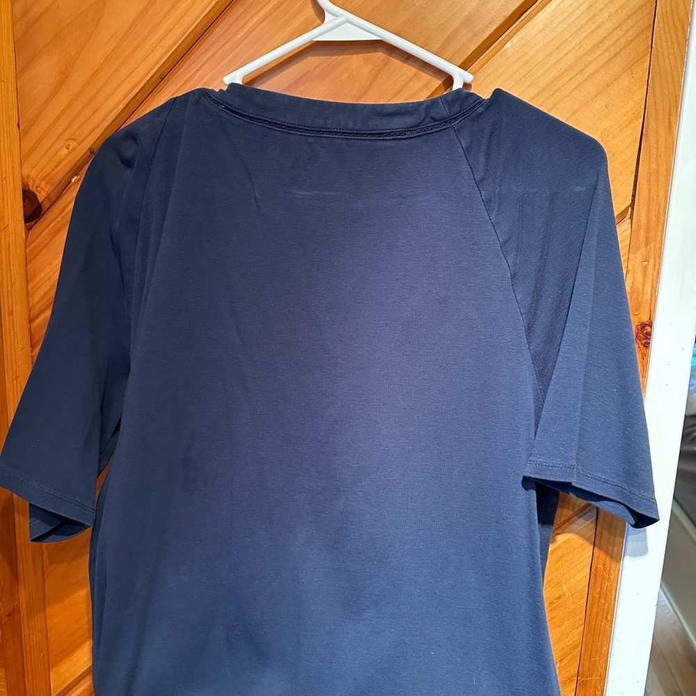 Solid Navy Thick Tee 2XL